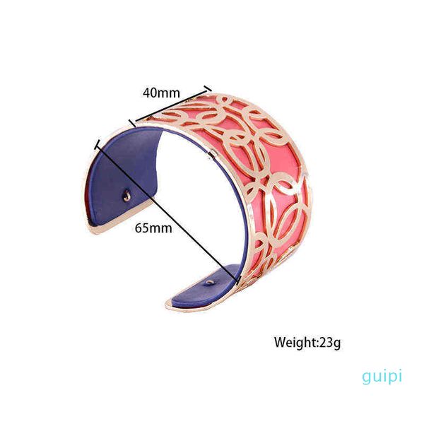 bracelet bangles for women with gold color flower shaped reversible leather cuff gros femme bigoux, Black
bracelet bangles for women with gold color flower shaped reversible leather cuff gros femme bigoux, Black