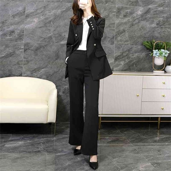 plus size women's s-5xl office female suit pants two-piece ladies jackets for autumn and winter slim flared 210527, White
plus size women's s-5xl office female suit pants two-piece ladies jackets for autumn and winter slim flared 210527, White