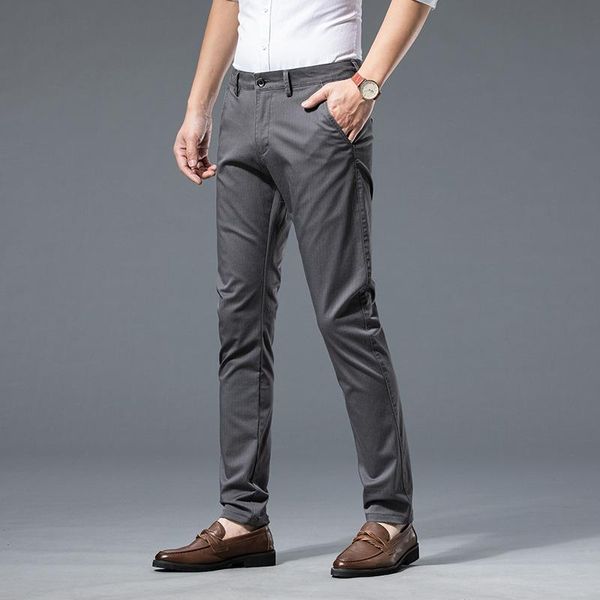 four season casual pants spring business summer fashion brand middle aged men's trouser british straight men japanese streetwear, Black
four season casual pants spring business summer fashion brand middle aged men's trouser british straight men japanese streetwear, Black