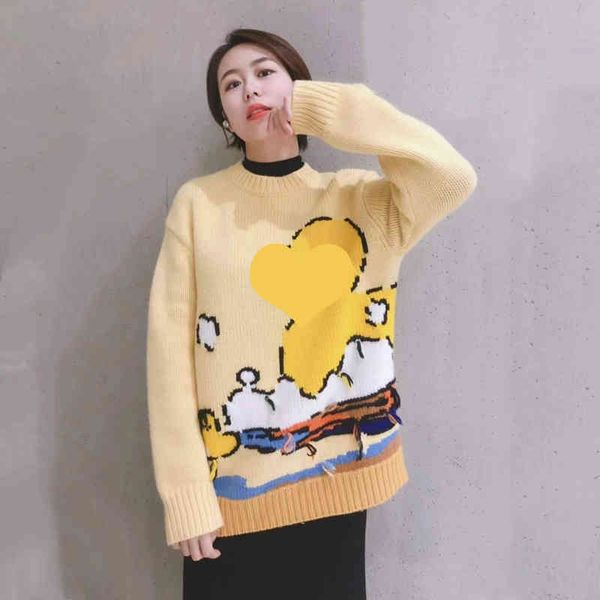 sweaters yellow oversized winter ducks print loose tassel big size pullover women sweater christmas, White;black
sweaters yellow oversized winter ducks print loose tassel big size pullover women sweater christmas, White;black