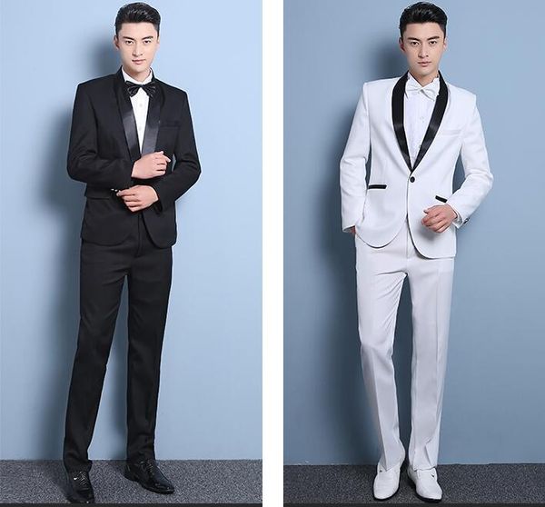men's suits & blazers 2021 men groomsmen groom tuxedos gray wedding man prom dress (jacket+pants) costume, White;black
men's suits & blazers 2021 men groomsmen groom tuxedos gray wedding man prom dress (jacket+pants) costume, White;black