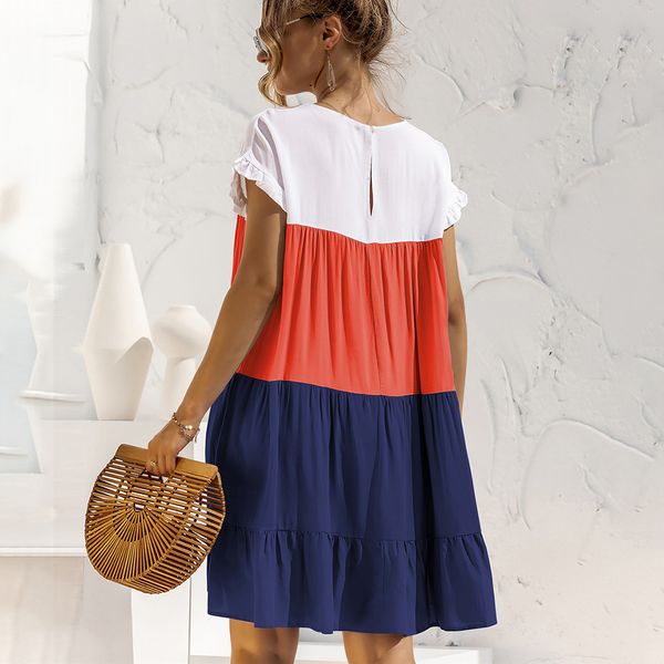 2021summer women oversize loose dress 2021 new arrival ladies casual short sleeve big ruffles cupcake dress female beach dresses, Black;gray
2021summer women oversize loose dress 2021 new arrival ladies casual short sleeve big ruffles cupcake dress female beach dresses, Black;gray