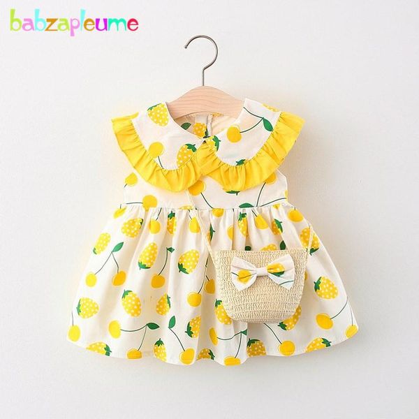 girl's dresses babzapleume summer korean princess infant girl clothes cute print strawberry sleeveless born baby dress+bag bc2052, Red;yellow
girl's dresses babzapleume summer korean princess infant girl clothes cute print strawberry sleeveless born baby dress+bag bc2052, Red;yellow