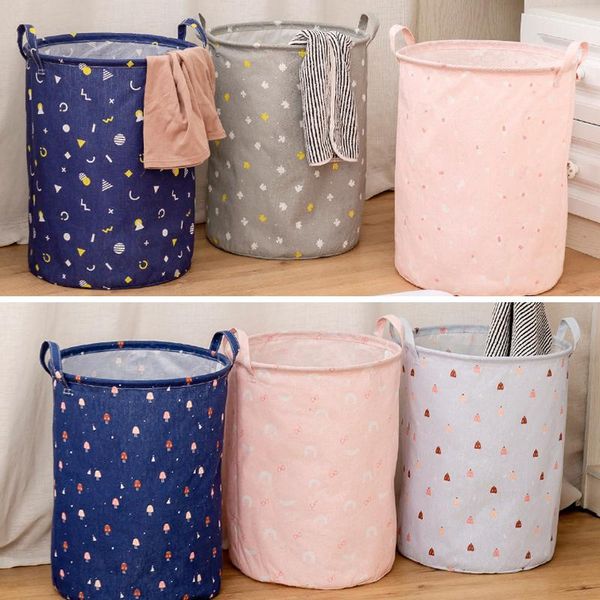 storage baskets clothing laundry basket bag folding large capacity clothes children toy bucket with handles
storage baskets clothing laundry basket bag folding large capacity clothes children toy bucket with handles