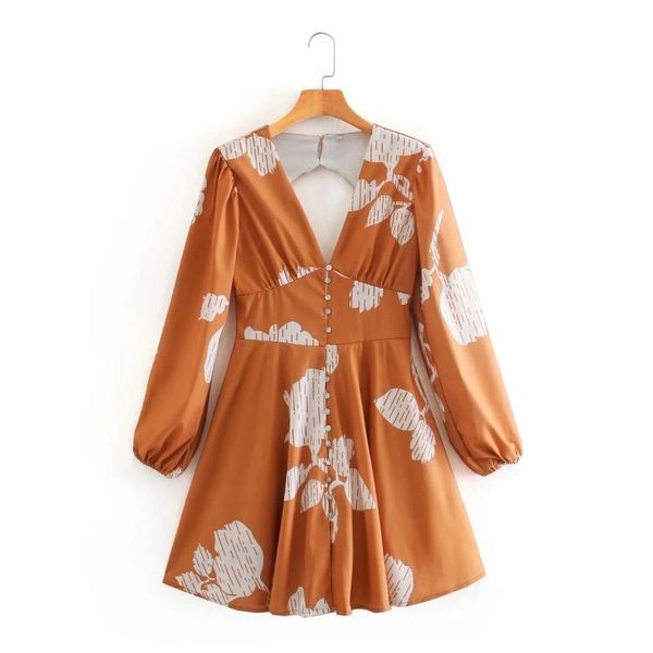 casual dresses women digital print deep v neck single breasted backless mini dress female long sleeve clothes lady loose vestido d6937, Black;gray
casual dresses women digital print deep v neck single breasted backless mini dress female long sleeve clothes lady loose vestido d6937, Black;gray