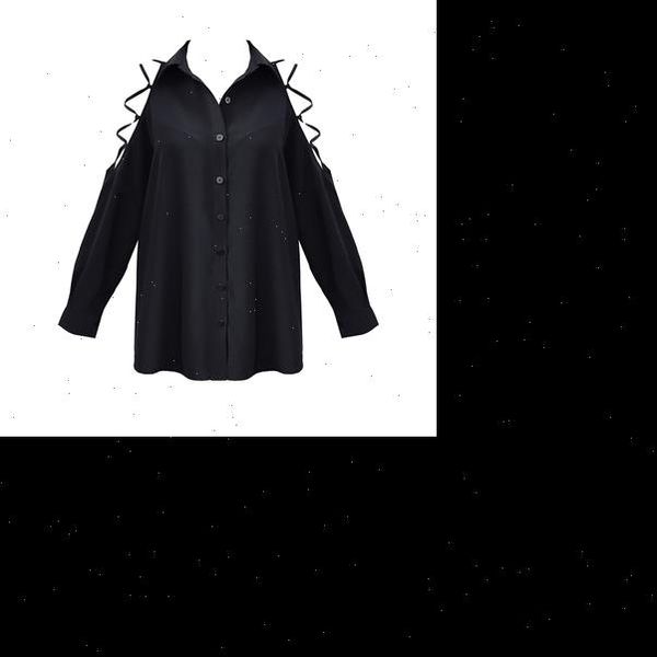 ruibbit gothic punk women shirt off shoulder up crop black blouse female loose v collar cool, White
ruibbit gothic punk women shirt off shoulder up crop black blouse female loose v collar cool, White
