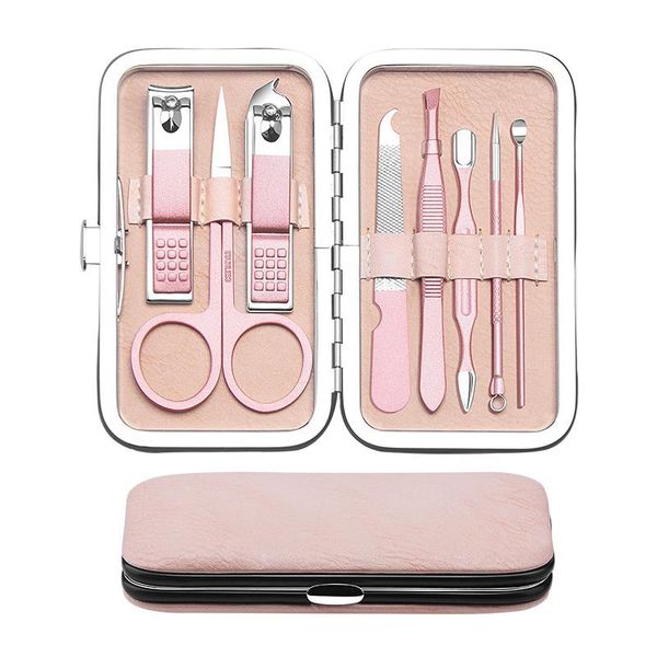 nail art kits clippers set manicure pedicure kit 7/8pcs stainless steel clipper tools with grooming travel case
nail art kits clippers set manicure pedicure kit 7/8pcs stainless steel clipper tools with grooming travel case