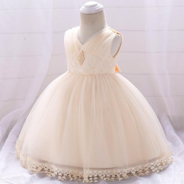 girl's dresses toddler baby girls lace birthday dress beading ball gown wedding summer born kids party clothes infant baptism, Red;yellow
girl's dresses toddler baby girls lace birthday dress beading ball gown wedding summer born kids party clothes infant baptism, Red;yellow