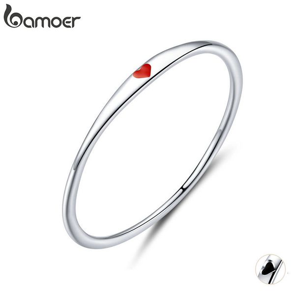 bamoer sterling silver 925 tiny red enamel heart finger rings for women circle slim fashion jewelry bijoux new scr620, Golden;silver
bamoer sterling silver 925 tiny red enamel heart finger rings for women circle slim fashion jewelry bijoux new scr620, Golden;silver