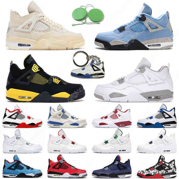 4 thunder mens basketball shoes 4s university blue white oreo black cat cactus jack men trainer sports sneakers
4 thunder mens basketball shoes 4s university blue white oreo black cat cactus jack men trainer sports sneakers