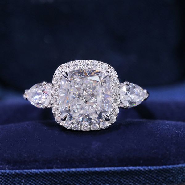 cushion cut lab moissanite promise ring 925 sterling silver engagement wedding band rings for women bridal finger jewelry, Slivery;golden
cushion cut lab moissanite promise ring 925 sterling silver engagement wedding band rings for women bridal finger jewelry, Slivery;golden