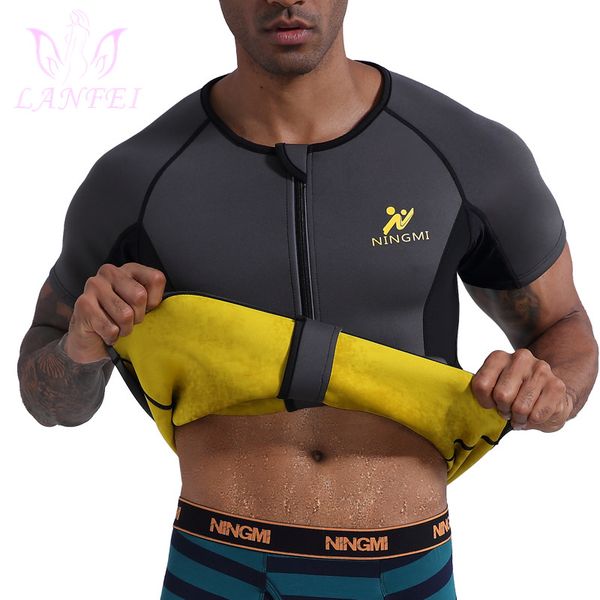 neoprene slimming shirt men waist trainer sauna vest sport gym sweat corset weight loss body shaper front zipper suit
neoprene slimming shirt men waist trainer sauna vest sport gym sweat corset weight loss body shaper front zipper suit