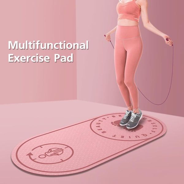 thicken rope skipping workout mats yoga mat multifunction exercise pad absorption soundproof damping jump ropes
thicken rope skipping workout mats yoga mat multifunction exercise pad absorption soundproof damping jump ropes