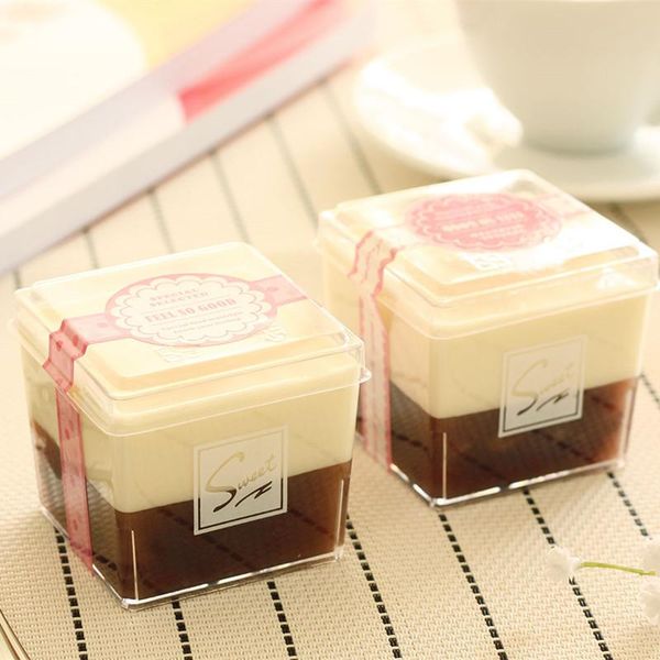 disposable cups & straws 50pcs net red square mousse cup clear plastic dessert 120ml small ice cream pudding yogurt cake with lid
disposable cups & straws 50pcs net red square mousse cup clear plastic dessert 120ml small ice cream pudding yogurt cake with lid
