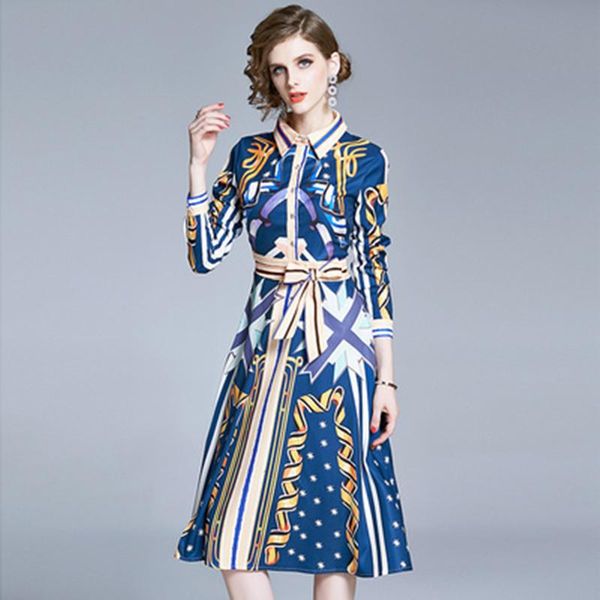 casual dresses french runway women printing a-word dress autumn elegant lapel long sleeves lace up fashion office party, Black;gray
casual dresses french runway women printing a-word dress autumn elegant lapel long sleeves lace up fashion office party, Black;gray