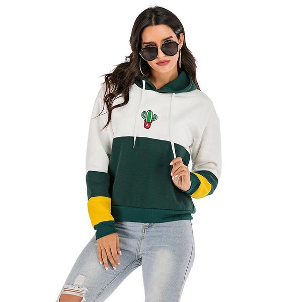 women's hoodies & sweatshirts green white stitching embroidered stylish cotton warm fur hooded women 2021 autumn winter pullovers haraj, Black
women's hoodies & sweatshirts green white stitching embroidered stylish cotton warm fur hooded women 2021 autumn winter pullovers haraj, Black