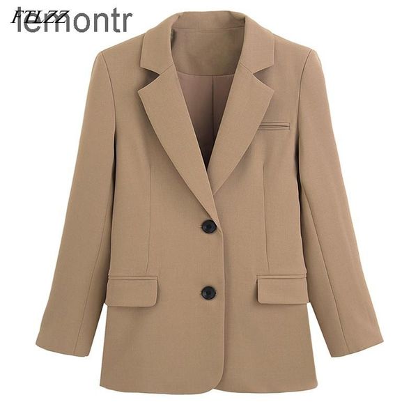 women's long sleeve jackets with a row of buttons smooth and elegant round neck suitable for office spring wear, Black;brown
women's long sleeve jackets with a row of buttons smooth and elegant round neck suitable for office spring wear, Black;brown
