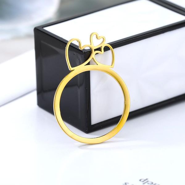wedding rings cute three heart couple ring gold stainless steel finger for woman aesthetic jewelry 2021 bff bague, Slivery;golden
wedding rings cute three heart couple ring gold stainless steel finger for woman aesthetic jewelry 2021 bff bague, Slivery;golden