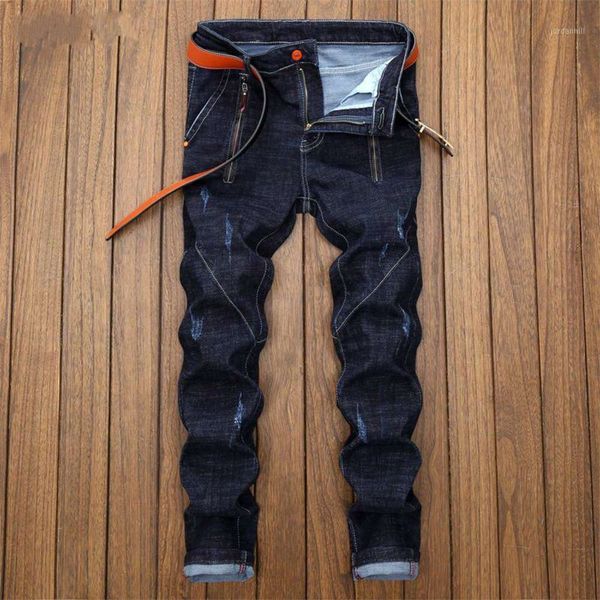 lguc.h new casual men's jeans dark blue slim fit men pant personality pockets fashion jeans men straight size 28~36 hombre1
lguc.h new casual men's jeans dark blue slim fit men pant personality pockets fashion jeans men straight size 28~36 hombre1