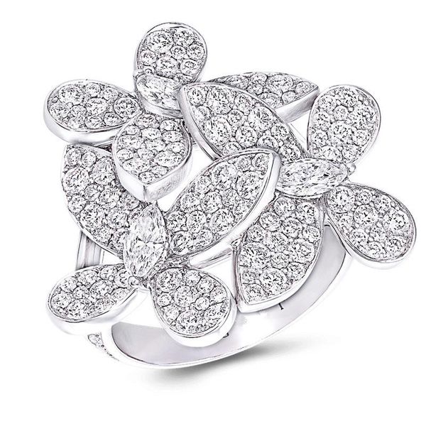 cluster rings european and american luxury atmosphere ladies flower-shaped colorful zircon ring party jewelry for women, Golden;silver
cluster rings european and american luxury atmosphere ladies flower-shaped colorful zircon ring party jewelry for women, Golden;silver