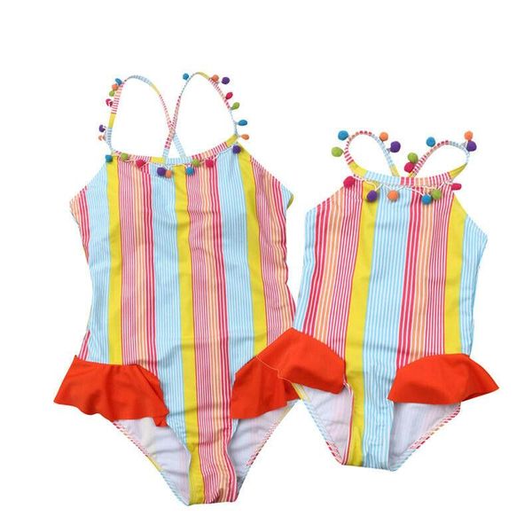 mommy&me striped colorful swimwear bikinis padded mother daughter ruffle one piece monokini beach swimsuit push-up pool set one-piece s
mommy&me striped colorful swimwear bikinis padded mother daughter ruffle one piece monokini beach swimsuit push-up pool set one-piece s