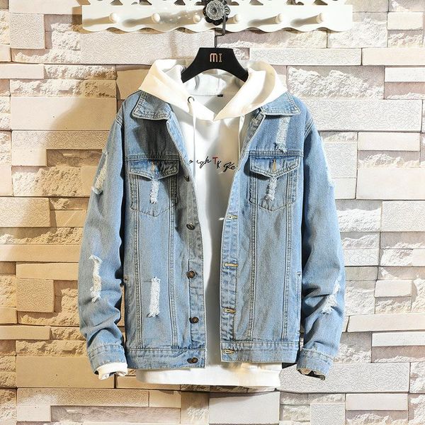 wholesale 2021 fashion teenagers street men's denim jacket spring autumn all-match tooling clothes loose brand jackets, Black;brown
wholesale 2021 fashion teenagers street men's denim jacket spring autumn all-match tooling clothes loose brand jackets, Black;brown