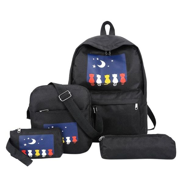 backpack 4pcs/set printed women backpacks fashion designer travel school bags for girls shoulder bag #zer
backpack 4pcs/set printed women backpacks fashion designer travel school bags for girls shoulder bag #zer