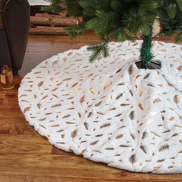 christmas decorations tree skirt thicke plush faux fur xmas plume printing base cover with sequin home ornaments silver golden decor
christmas decorations tree skirt thicke plush faux fur xmas plume printing base cover with sequin home ornaments silver golden decor