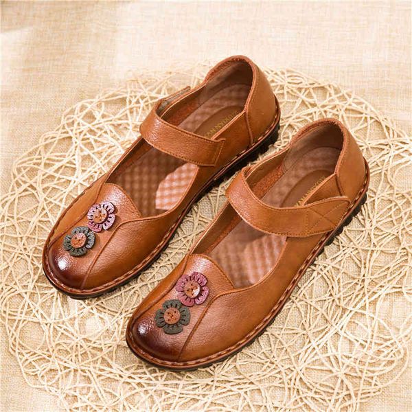 shoe spring 2021 flower style genuine leather for the female flat hook loop women's casual shoes 369 sucd, Black
shoe spring 2021 flower style genuine leather for the female flat hook loop women's casual shoes 369 sucd, Black