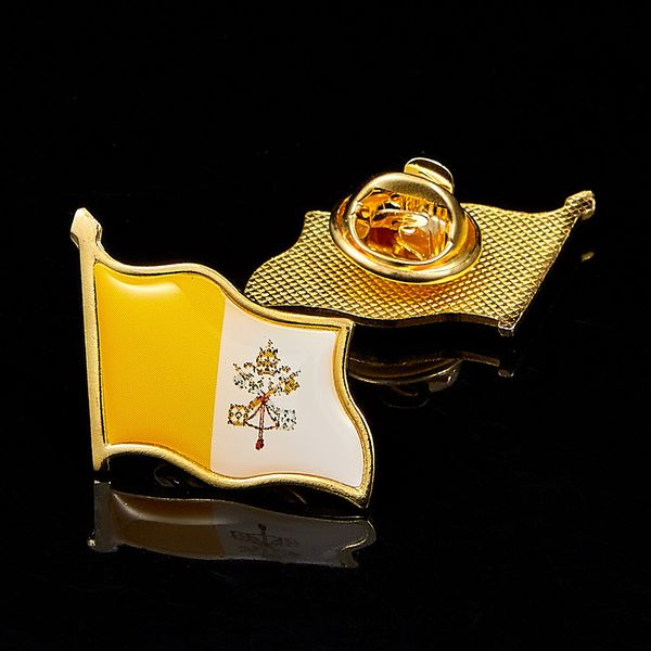 30pcs vatican city state flag lapel pins craft gold plated badge friendship all world
30pcs vatican city state flag lapel pins craft gold plated badge friendship all world
