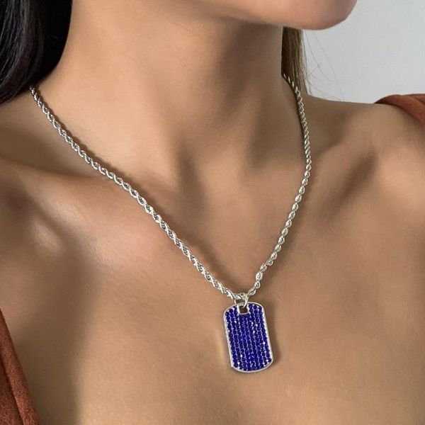 pendant necklaces punk styles full shiny crystals rhinestone tag necklace for women man hiphop chains party couples gifts jewelry, Silver
pendant necklaces punk styles full shiny crystals rhinestone tag necklace for women man hiphop chains party couples gifts jewelry, Silver