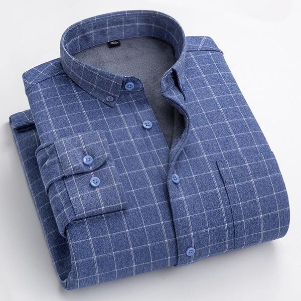 men's casual shirts vrokino 2021 warm plaid shirt business thickened plus velvet 8 colors available, White;black
men's casual shirts vrokino 2021 warm plaid shirt business thickened plus velvet 8 colors available, White;black