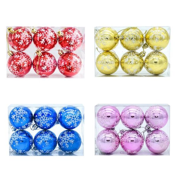 party decoration 6pcs 6cm christmas balls tree decorations gift xmas for home outdoor toys
party decoration 6pcs 6cm christmas balls tree decorations gift xmas for home outdoor toys