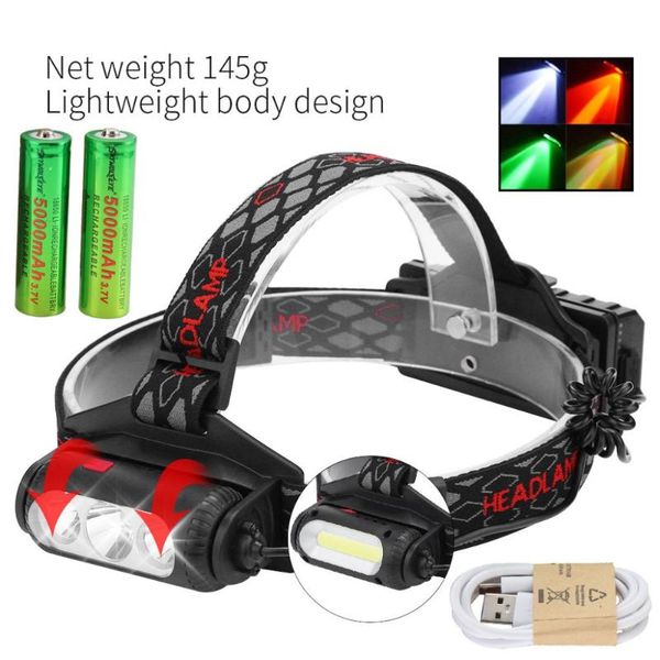 camping light hunting head torch waterproof multifunction usb rechargeable led headlight super bright 8 modes with battery bike lights
camping light hunting head torch waterproof multifunction usb rechargeable led headlight super bright 8 modes with battery bike lights
