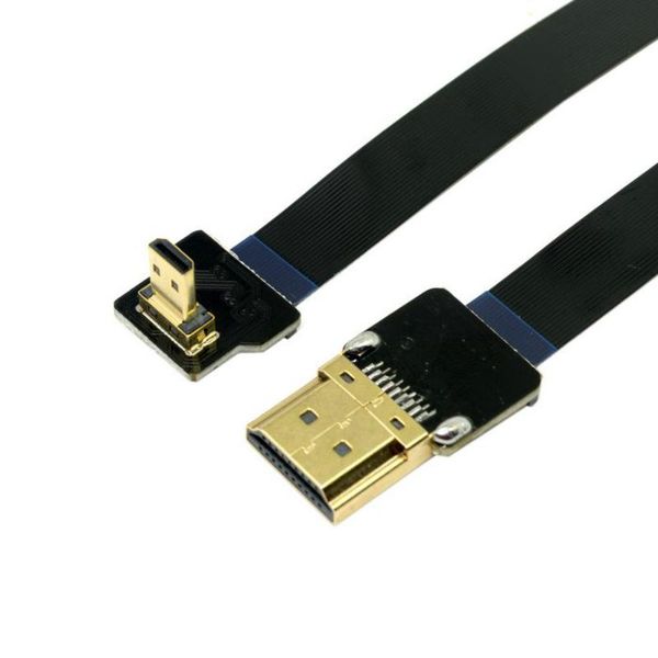 audio cables & connectors micro down angled 90 degree fpv to male fpc flat cable 50cm for multicopter aerial pography 0.1m 0.2m 0.5m
audio cables & connectors micro down angled 90 degree fpv to male fpc flat cable 50cm for multicopter aerial pography 0.1m 0.2m 0.5m