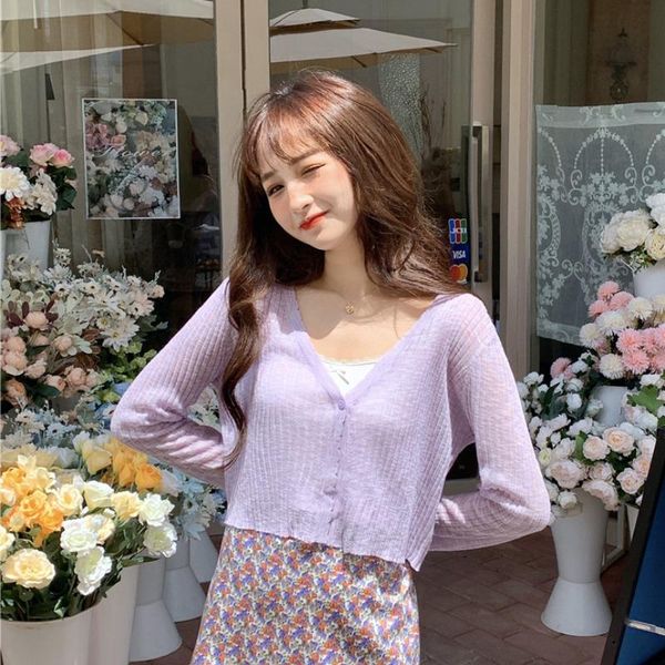 girls shirts cool hollowed thin women's summer 2021 sunscreen ice silk knitted cardigan long sleeve short white coat t-shirt
girls shirts cool hollowed thin women's summer 2021 sunscreen ice silk knitted cardigan long sleeve short white coat t-shirt