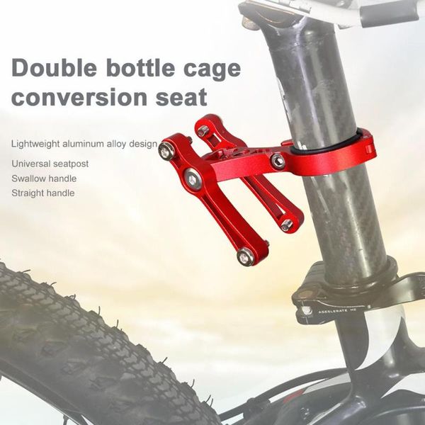 aluminium alloy mtb bike bottle cage mount adapter bicycle cycling handlebar water dual rack stand clamp holder bottles & cages
aluminium alloy mtb bike bottle cage mount adapter bicycle cycling handlebar water dual rack stand clamp holder bottles & cages