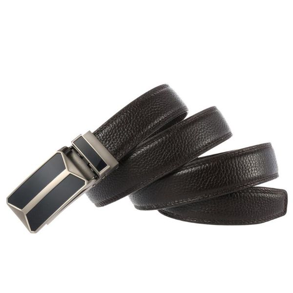 name brand men's leather metal automatic buckle belt leisure business ly133-0289-5 belts, Black;brown
name brand men's leather metal automatic buckle belt leisure business ly133-0289-5 belts, Black;brown