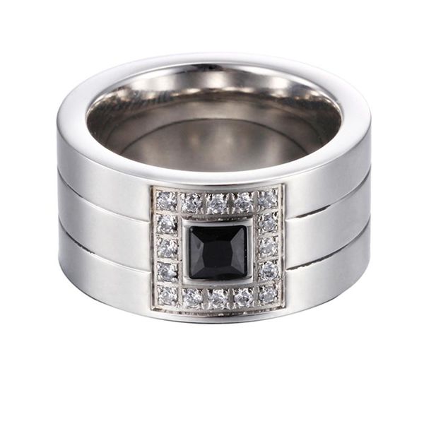 black stone elegant color silver ring quality stainless steel wedding band for women utr8152 rings, Slivery;golden
black stone elegant color silver ring quality stainless steel wedding band for women utr8152 rings, Slivery;golden