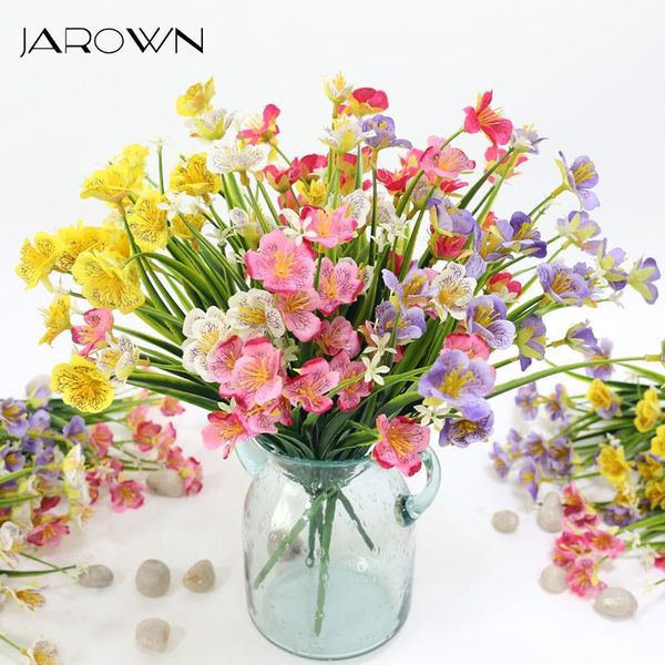 decorative flowers & wreaths jarown artificial butterfly orchid small bouquet simulation plastic leaves silk fake flower wedding flores home
decorative flowers & wreaths jarown artificial butterfly orchid small bouquet simulation plastic leaves silk fake flower wedding flores home