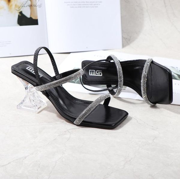 dress shoes women's fashion 2021 summer word with rhinestones two wear sandals thick heel comfortable, Black
dress shoes women's fashion 2021 summer word with rhinestones two wear sandals thick heel comfortable, Black