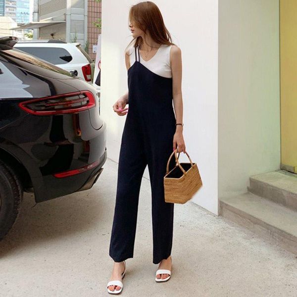 women's jumpsuits & rompers office ladies korean japan style black women plus size loose casual wide legs backless female elegant, Black;white
women's jumpsuits & rompers office ladies korean japan style black women plus size loose casual wide legs backless female elegant, Black;white