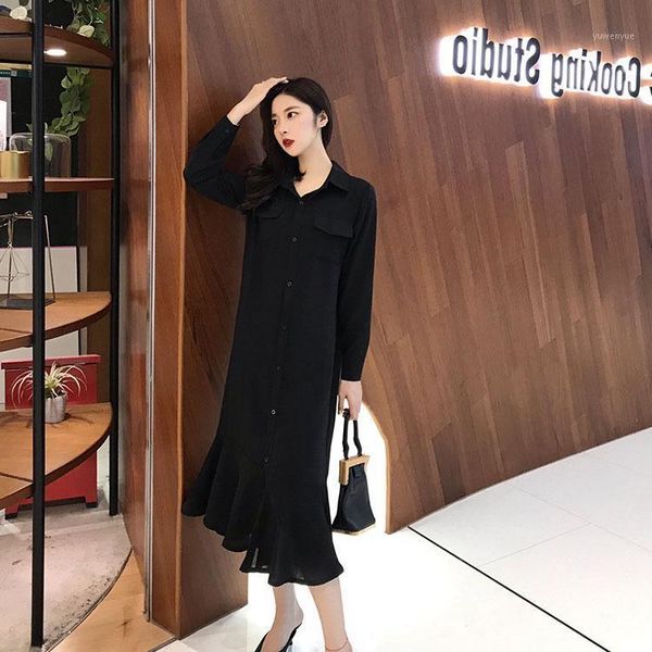 casual dresses s-xxl plus size ladies singer button corset knitted ruffle dress women with sashes black autumn brief pink shirt, Black;gray
casual dresses s-xxl plus size ladies singer button corset knitted ruffle dress women with sashes black autumn brief pink shirt, Black;gray
