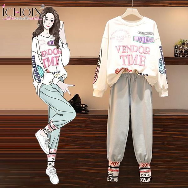 women's sweaters ichoix plus size beautiful two parts set and pants 2 pedal define korean occasional order outfits bns7, White;black
women's sweaters ichoix plus size beautiful two parts set and pants 2 pedal define korean occasional order outfits bns7, White;black