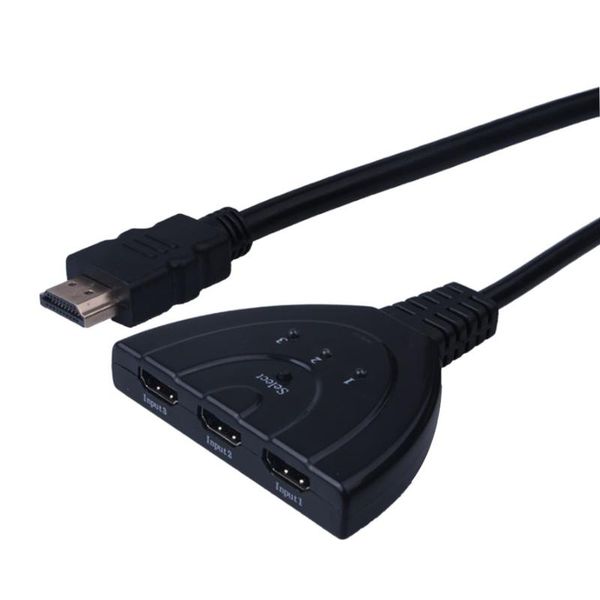 audio cables & connectors mini 3 port splitter 4k*2k switcher cable 1.4b 1080p for dvd hdtv xbox ps3 ps4 in 1 out hub
audio cables & connectors mini 3 port splitter 4k*2k switcher cable 1.4b 1080p for dvd hdtv xbox ps3 ps4 in 1 out hub