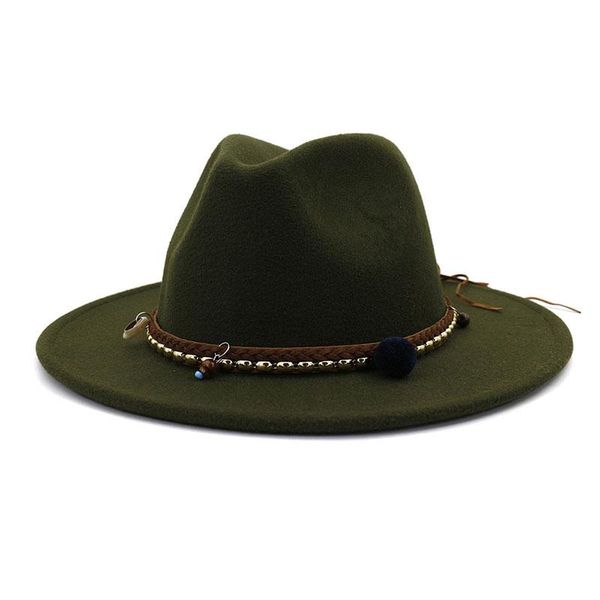wide brim hats women's cap autumn winter fashion 2021 for men fedoras felt black jazz hat european american couples round vintage sun, Blue;gray
wide brim hats women's cap autumn winter fashion 2021 for men fedoras felt black jazz hat european american couples round vintage sun, Blue;gray
