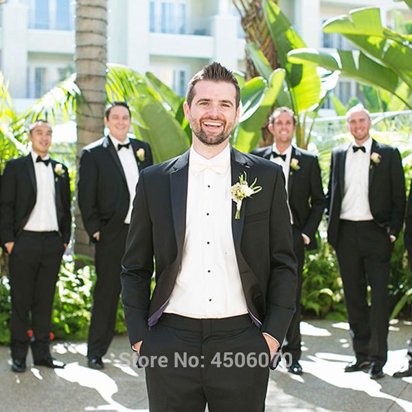 men's suits & blazers black men slim fit wedding tuxedos groom wear (jacket pants) bridegroom blazer groomsman prom costume homme, White;black
men's suits & blazers black men slim fit wedding tuxedos groom wear (jacket pants) bridegroom blazer groomsman prom costume homme, White;black