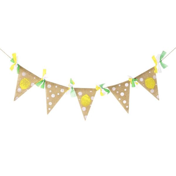 party decoration oulii 2m yellow theme pennant banner flag baby anniversary birthday supplies
party decoration oulii 2m yellow theme pennant banner flag baby anniversary birthday supplies