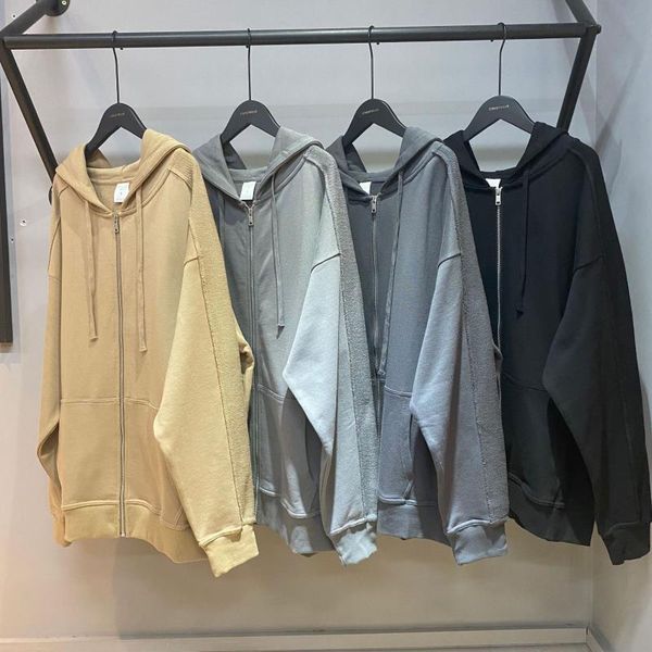 men's hoodies & sweatshirts premium cotton 350g hooded men women couple patchwork zipper hip hop loose classic simple solid color youth, Black
men's hoodies & sweatshirts premium cotton 350g hooded men women couple patchwork zipper hip hop loose classic simple solid color youth, Black