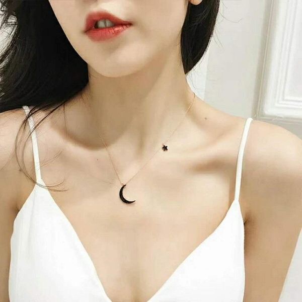 pendant necklaces 2021 korean style temperament women accessories jaspery moon star koyle link chain chokers jewelry jnn0050, Silver
pendant necklaces 2021 korean style temperament women accessories jaspery moon star koyle link chain chokers jewelry jnn0050, Silver